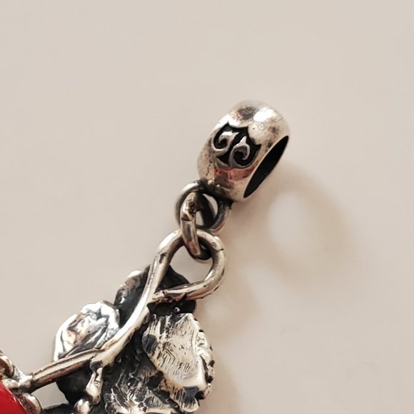 True Beadz "Bush of Strawberry" Dangle Bead - Picture 9 of 9